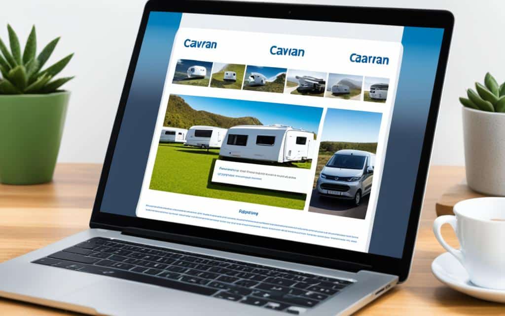 Effiziente Online-Plattformen für Wohnwagenverkauf